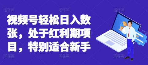 视频号轻松日入数张,处于红利期项目,特别适合新手-掘金阁